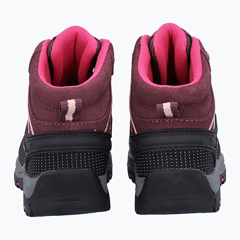 Detské trekové topánky CMP Rigel Mid Wp bordová 3Q12944/05HM 7