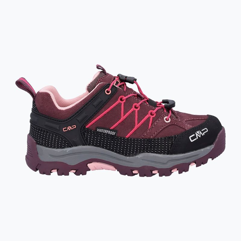 Detské trekingové topánky CMP Rigel Low Wp plum/peach