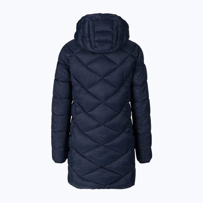 Dámska páperová bunda CMP Parka Snaps Hood tmavomodrá 32K336/N95 2