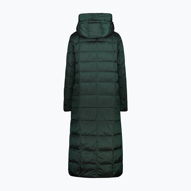 Dámska páperová bunda CMP Coat Fix Hood zelená 32K3136 6