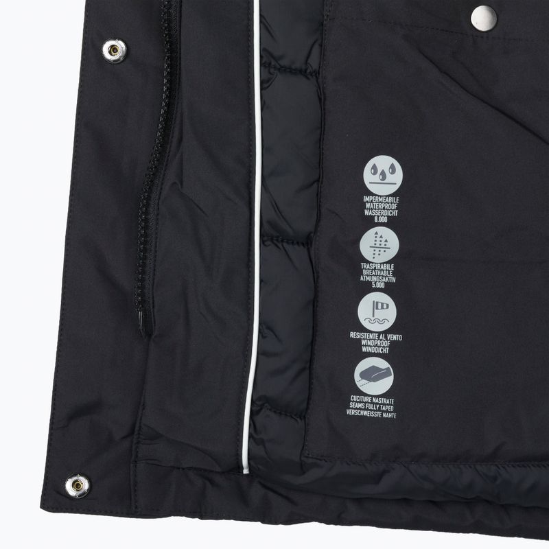 Dámska bunda do dažďa CMP Parka Zip Hood čierna 32K326F 8