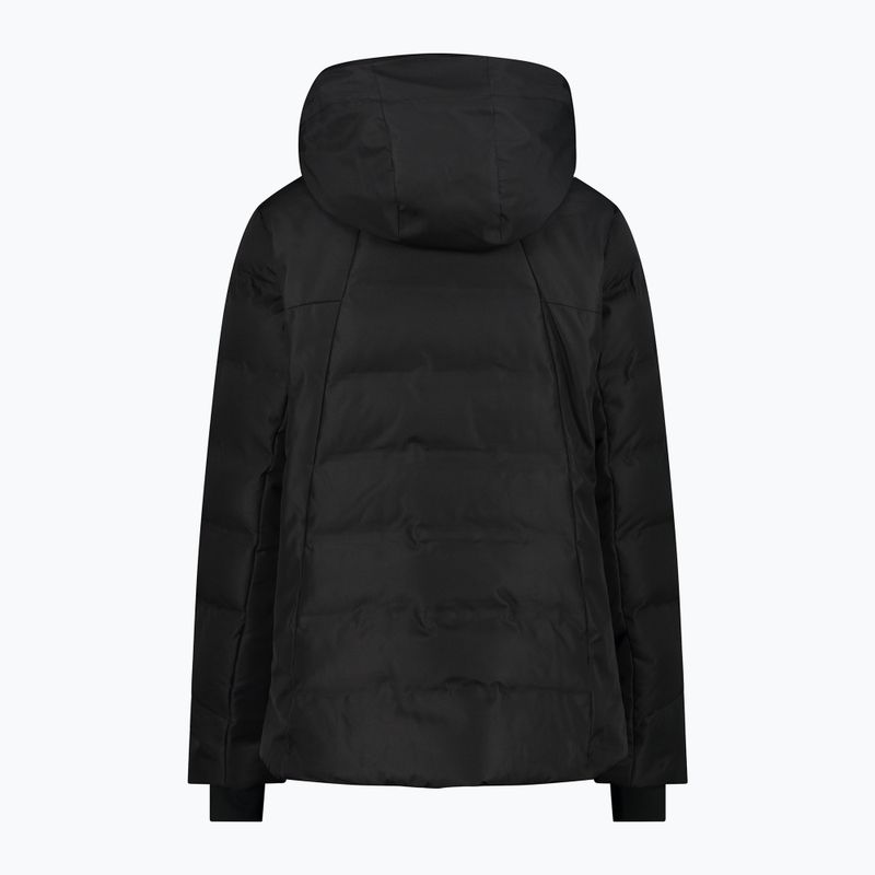 Dámska páperová bunda CMP Fix Hood čierna 32W266 10