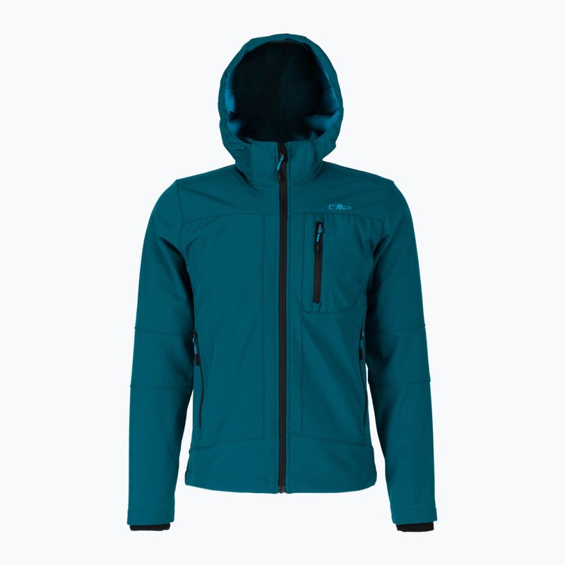 Pánska softshell bunda CMP modrá 3A1787N/M916