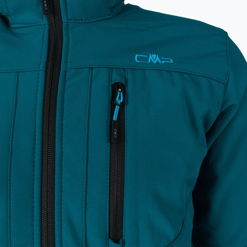 Pánska softshell bunda CMP modrá 3A1787N/M916 3