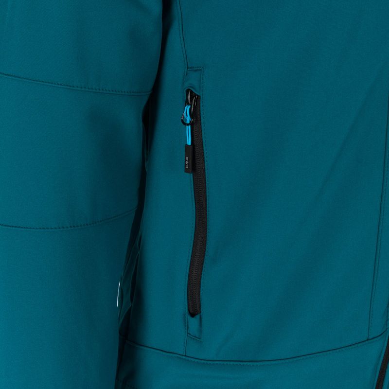 Pánska softshell bunda CMP modrá 3A1787N/M916 4
