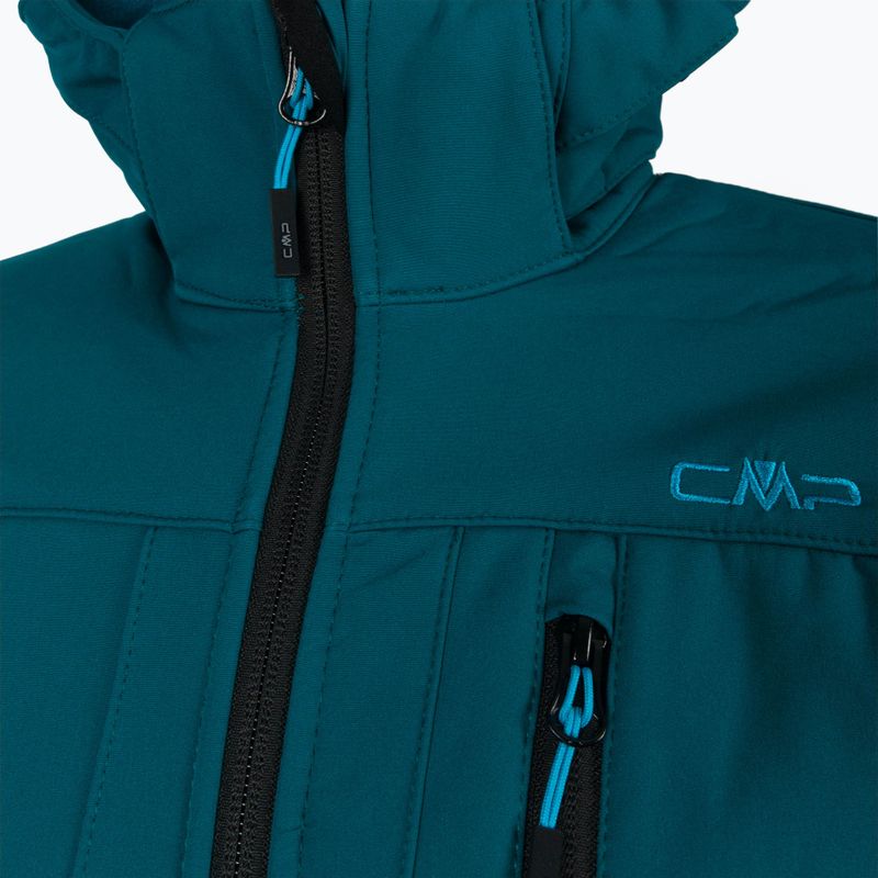 Pánska softshell bunda CMP modrá 3A1787N/M916 5