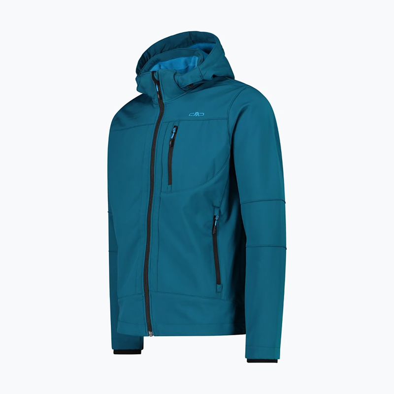 Pánska softshell bunda CMP modrá 3A1787N/M916 7