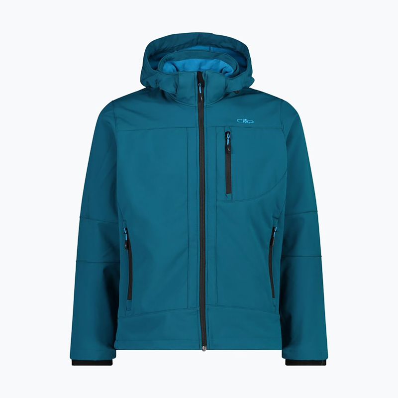 Pánska softshell bunda CMP modrá 3A1787N/M916 8