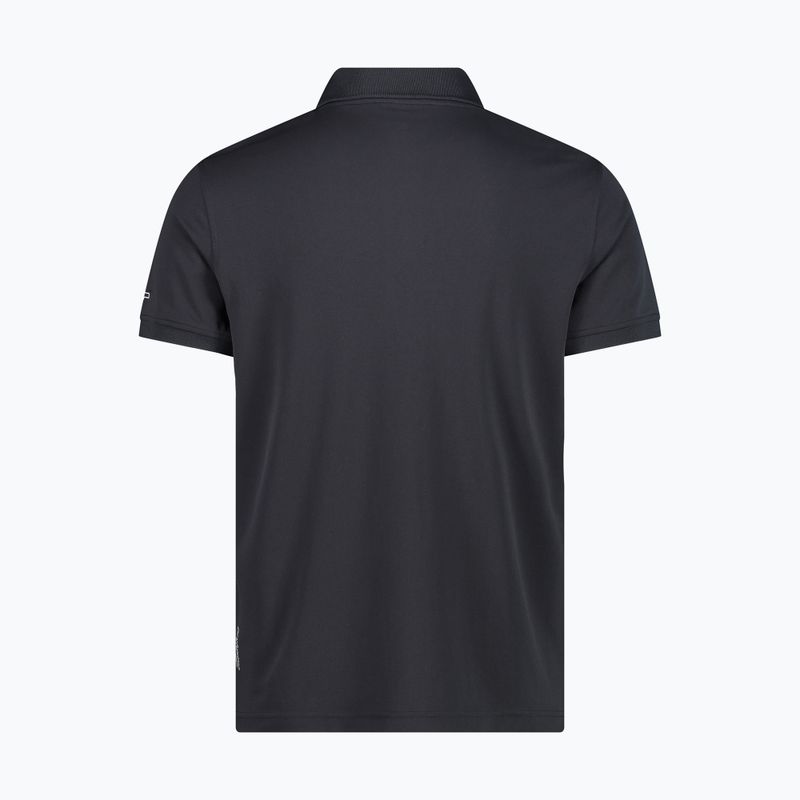 CMP pánske grafitové polo tričko 3T60077/19UN 2
