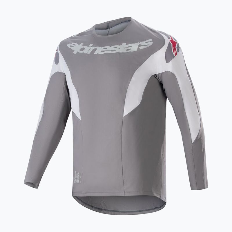 Pánske cyklistické tričko s dlhým rukávom Alpinestars A-Supra Race dark gray