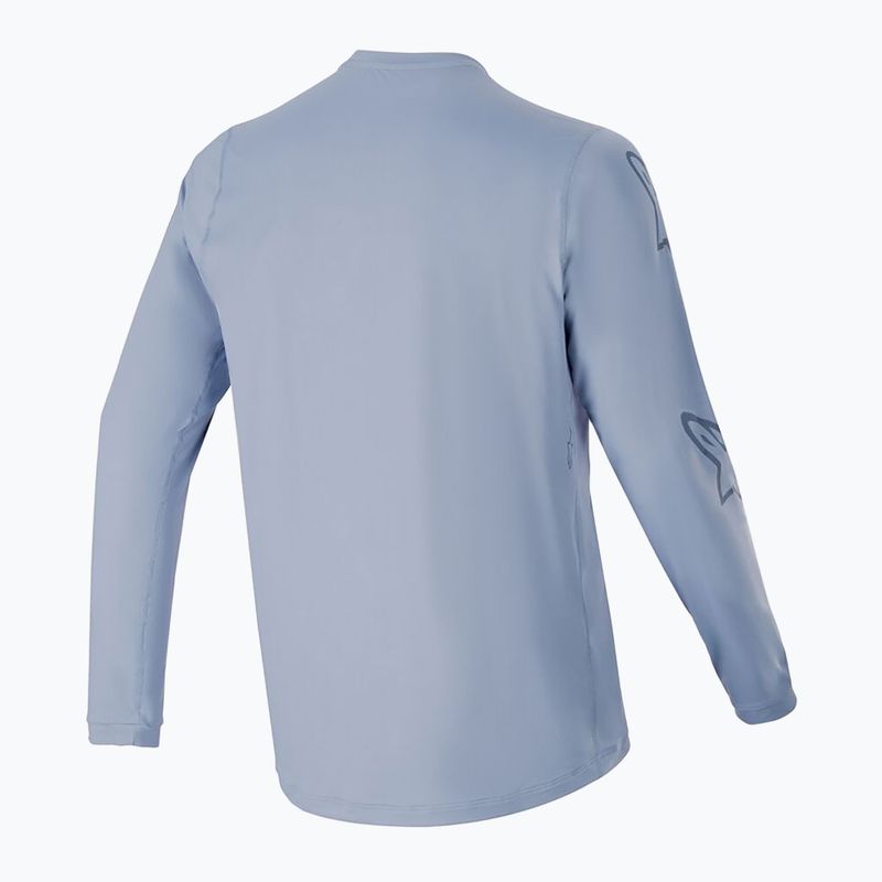 Pánske cyklistické tričko Alpinestars A-Dura Switch s dlhým rukávom infinity blue 2