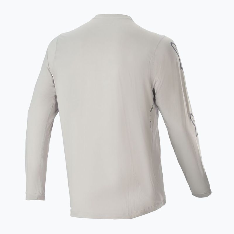 Pánske cyklistické tričko s dlhým rukávom Alpinestars A-Dura Switch light gray 2