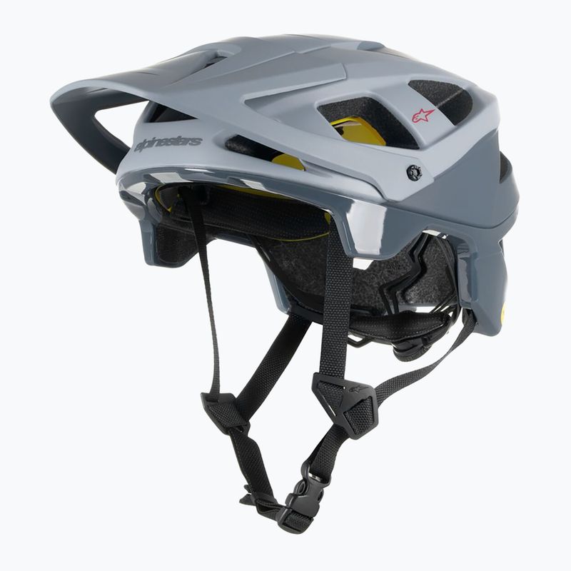 Cyklistická prilba Alpinestars Vector Tech Zeal svetlo sivá/tmavosivá/m&g