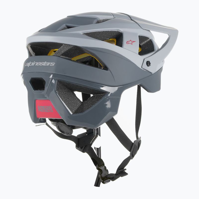 Cyklistická prilba Alpinestars Vector Tech Zeal svetlo sivá/tmavosivá/m&g 2