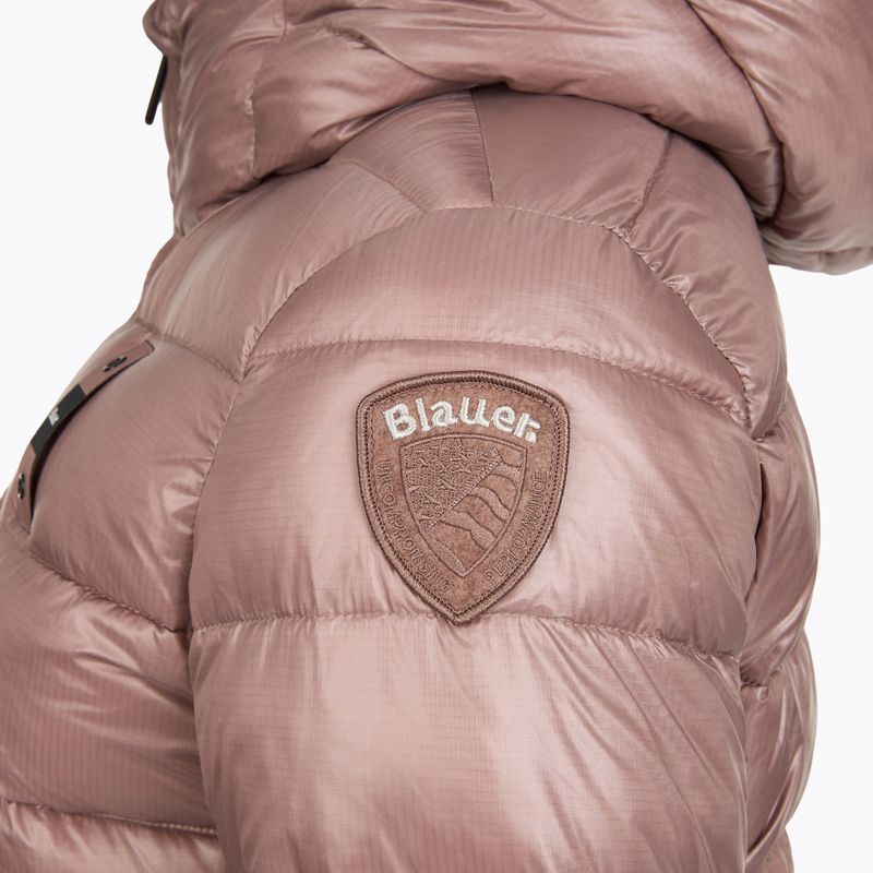 Dámska bunda Blauer USA Caroll brown 30c inside grey fog 3