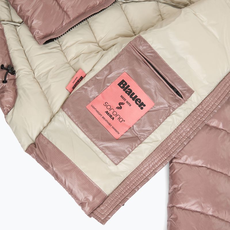 Dámska bunda Blauer USA Caroll brown 30c inside grey fog 7