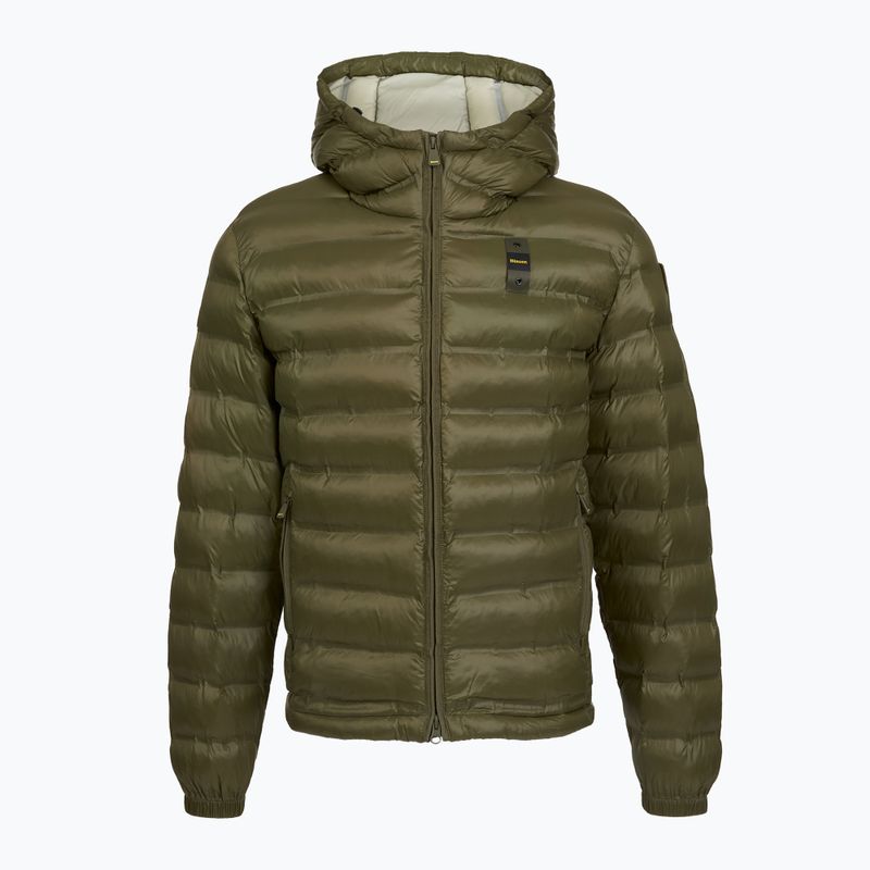 Pánska bunda Blauer USA Charles dark olive inside mist grey