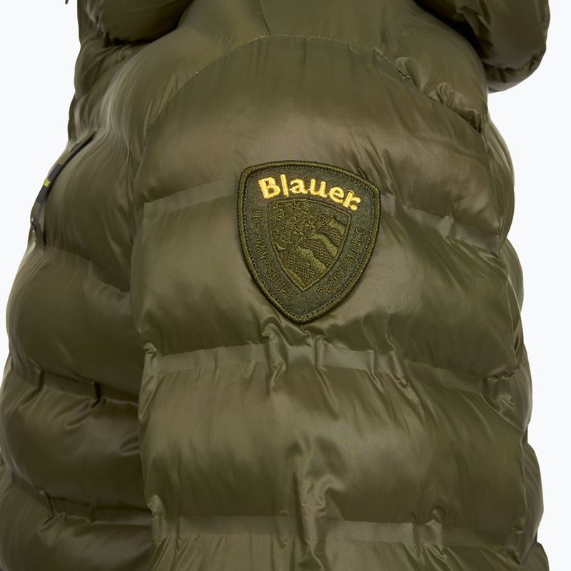 Pánska bunda Blauer USA Charles dark olive inside mist grey 3