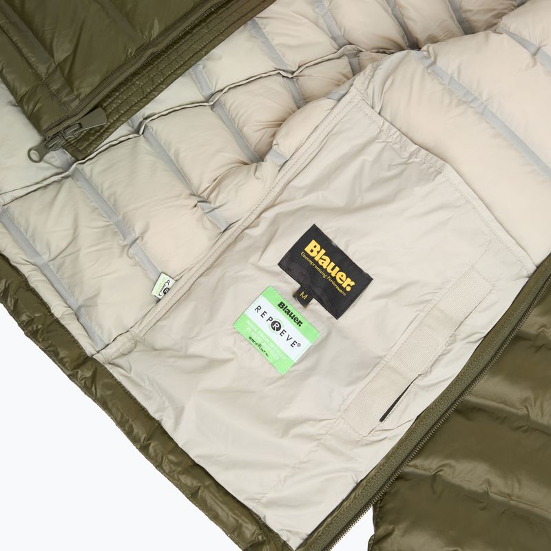 Pánska bunda Blauer USA Charles dark olive inside mist grey 7