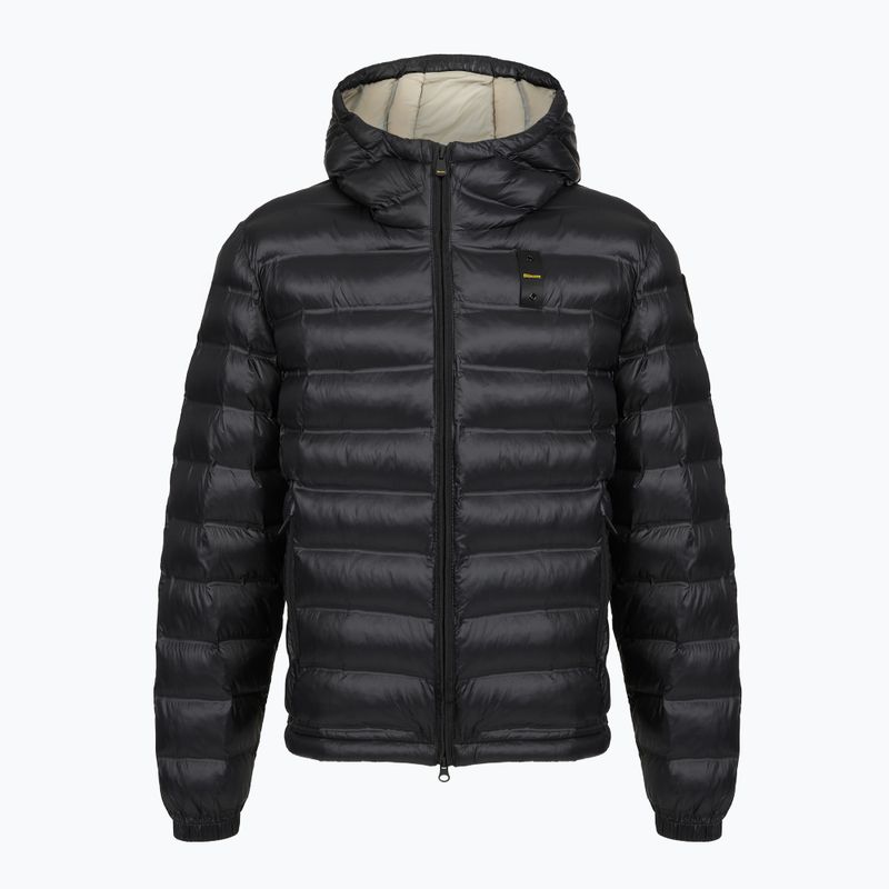 Pánska bunda Blauer USA Charles black inside mist grey
