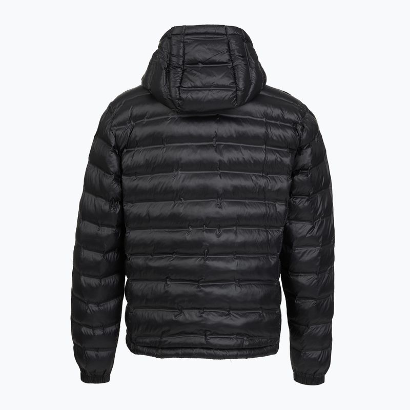 Pánska bunda Blauer USA Charles black inside mist grey 2