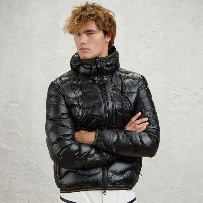 Pánska páperová bunda Blauer USA Wave black 2