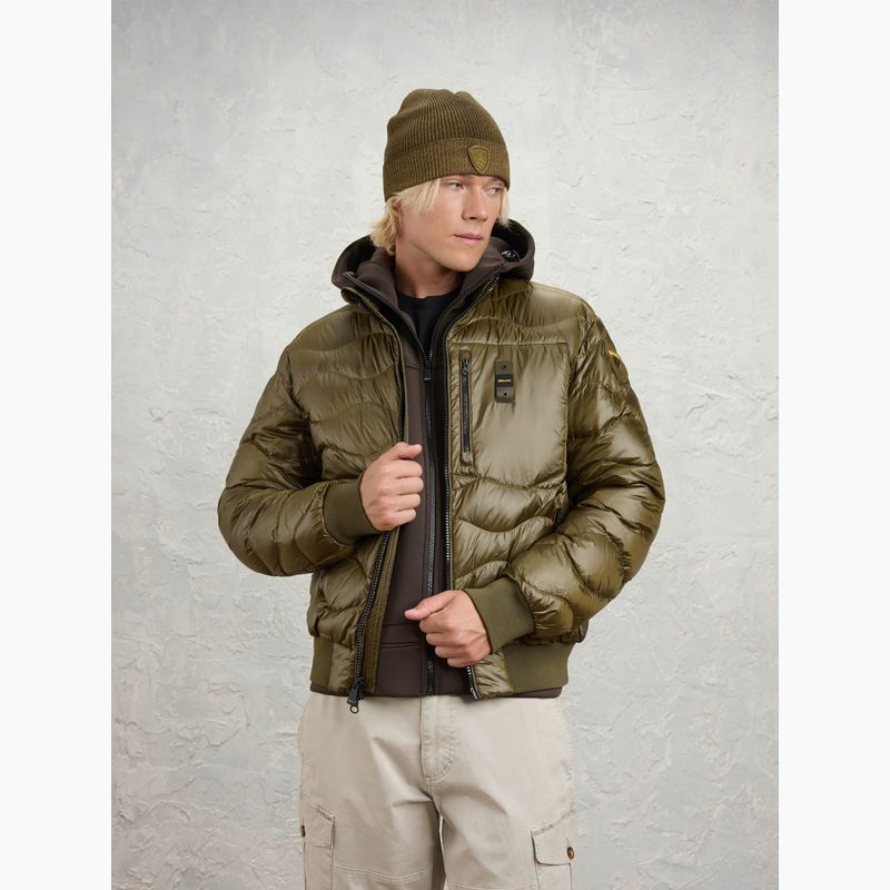 Pánska bunda Blauer USA Daniel dark olive 2