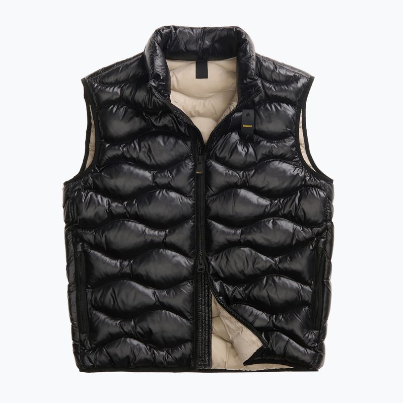 Pánska vesta Blauer USA Danny black inside beige 2