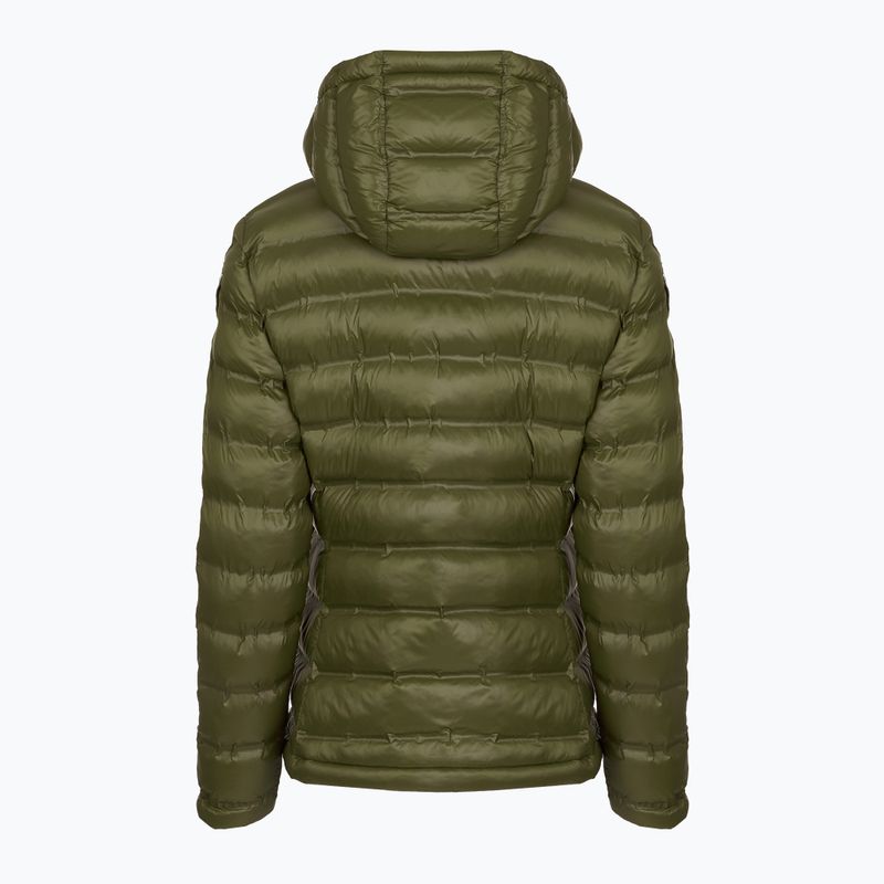 Dámska bunda Blauer USA Ellis dark olive inside mist grey 2