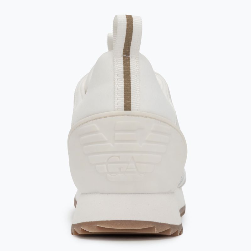 Topánky EA7 Emporio Armani Black & White Laces triple off wht/gold 6