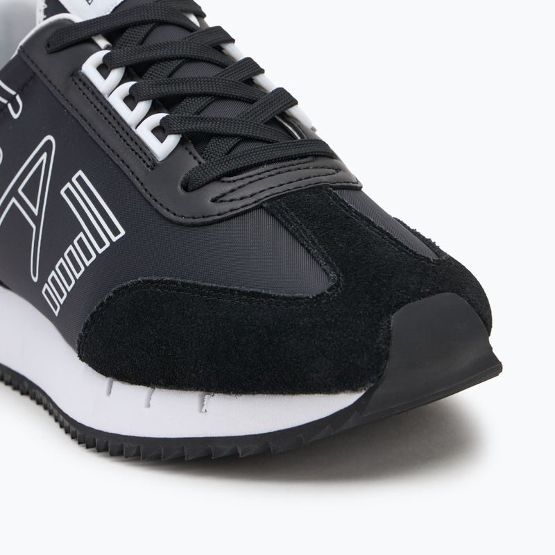 Topánky EA7 Emporio Armani Black & White Vintage blk/white/blk eagle 7