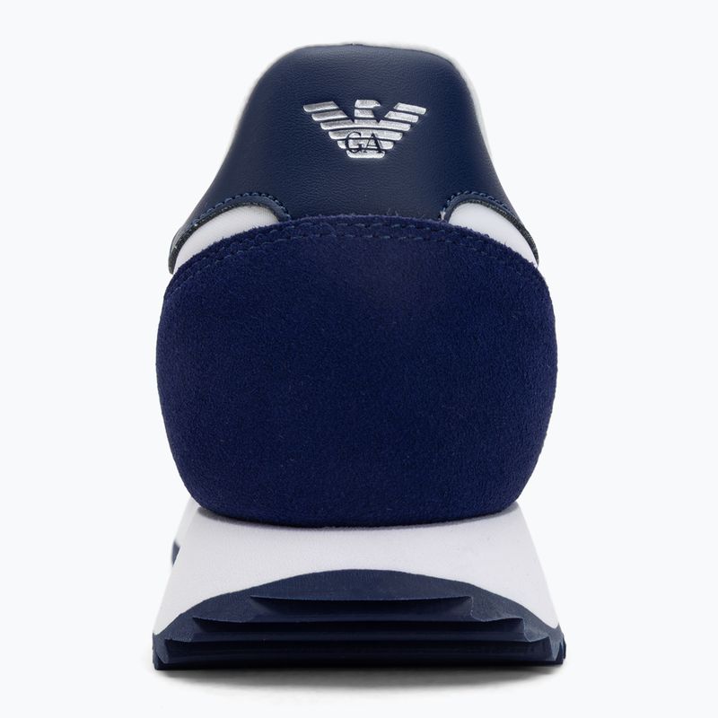 Topánky EA7 Emporio Armani Black & White Vintage white/medieval blu 6