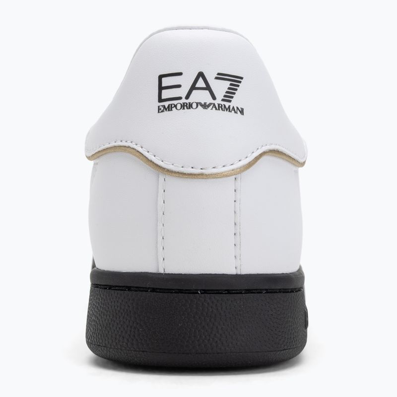 Topánky EA7 Emporio Armani Classic Logo white/gold/black 6