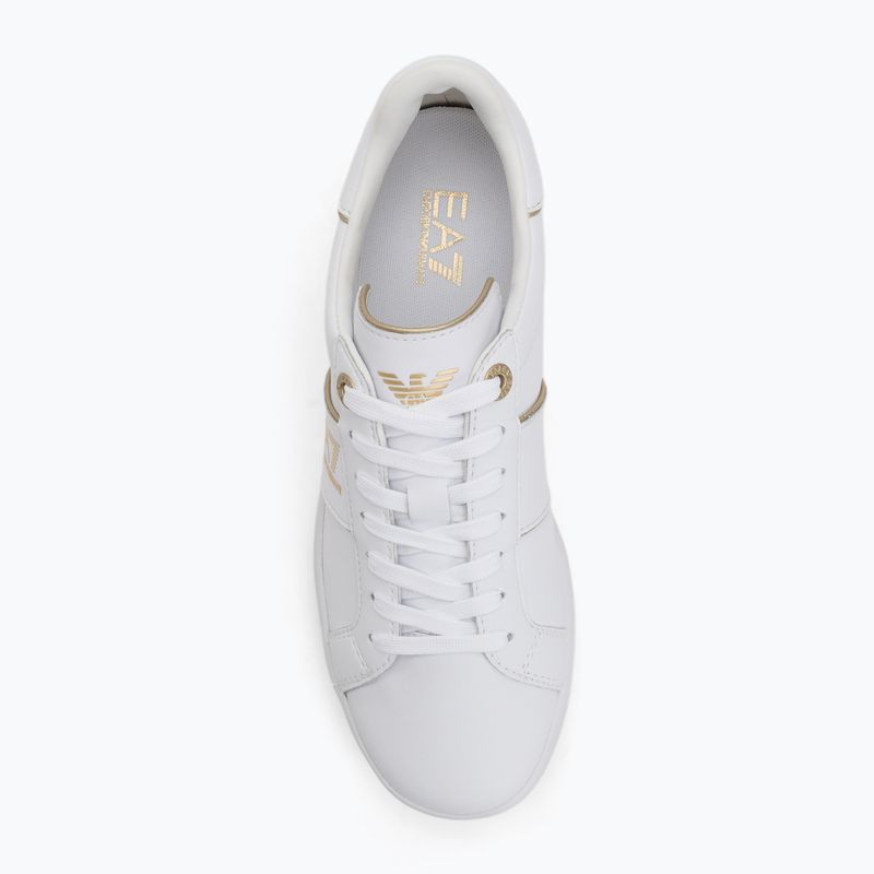 Topánky EA7 Emporio Armani Classic Logo full wht/gold detail 5