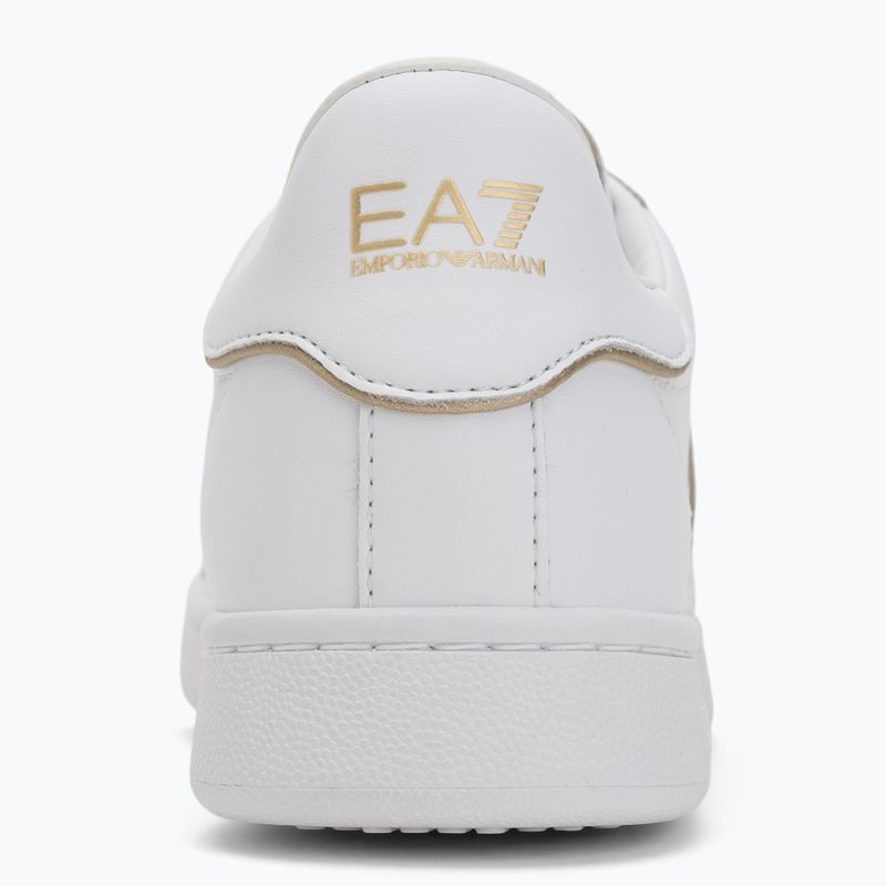 Topánky EA7 Emporio Armani Classic Logo full wht/gold detail 6