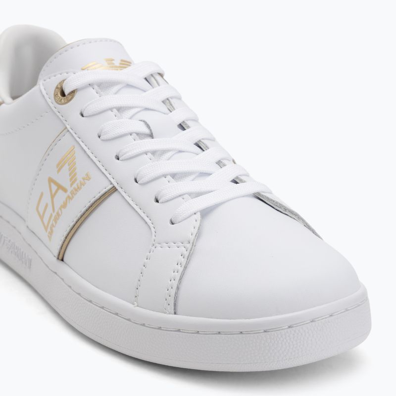 Topánky EA7 Emporio Armani Classic Logo full wht/gold detail 7