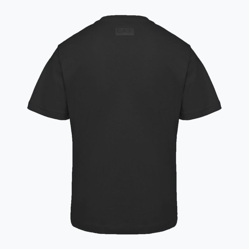 Pánske tričko EA7 Emporio Armani Logo Series black 2