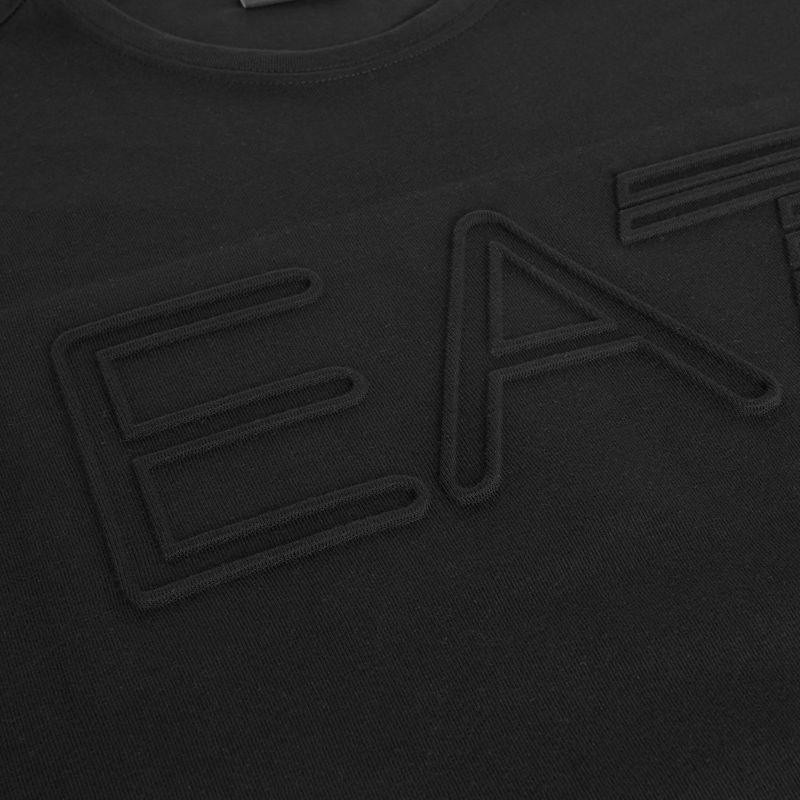 Pánske tričko EA7 Emporio Armani Logo Series black 3