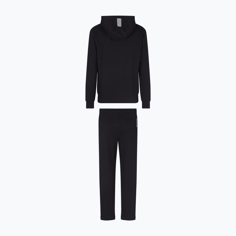 Pánska tepláková súprava EA7 Emporio Armani Train Core Id T-Suit Hoodie Fz black 2