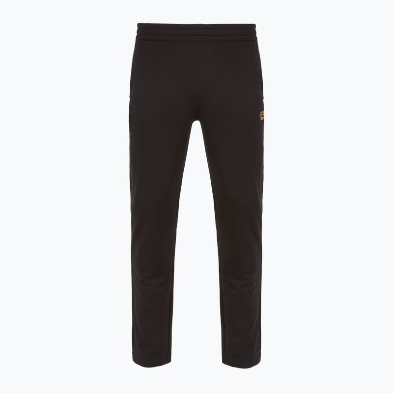 Pánske tepláky EA7 Emporio Armani Train Core Identity FZ black/gold 9