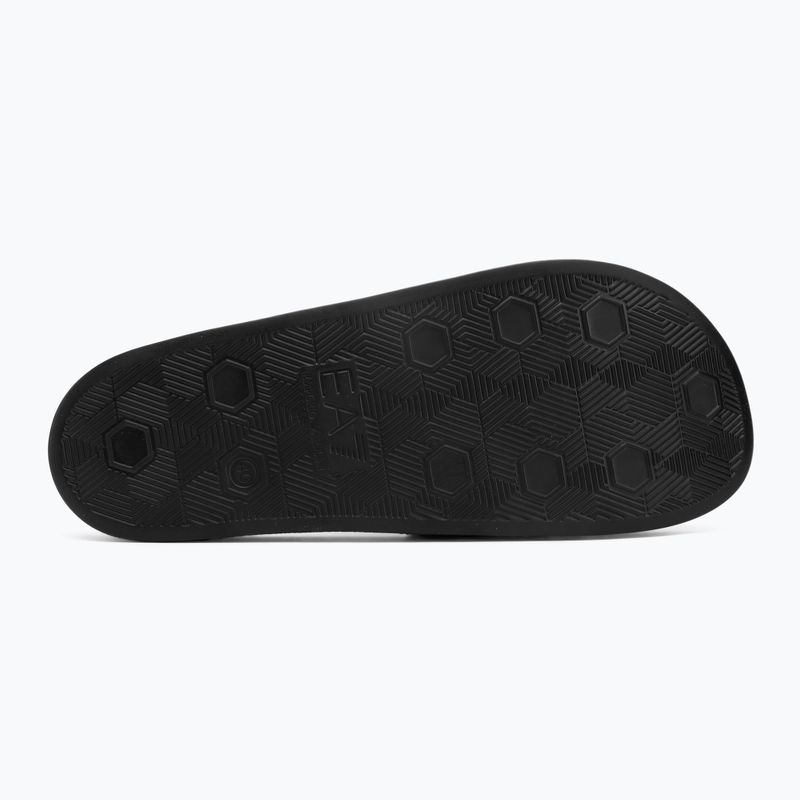 EA7 Emporio Armani Water Sports All Over žabky celé čierne / biele 4