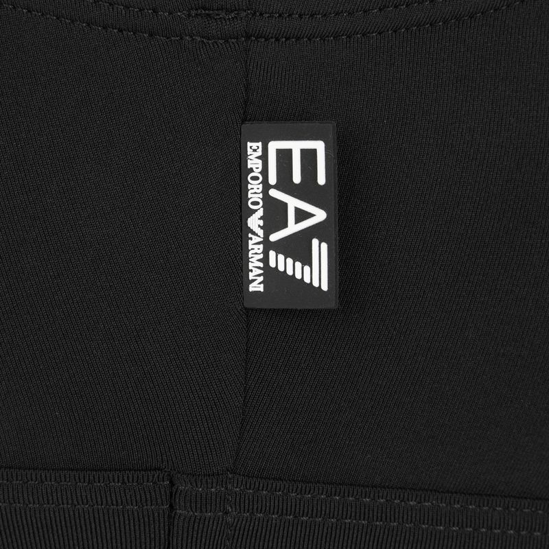 Dámske dvojdielne plavky EA7 Emporio Armani Maxi Logo Bikini Top black 6