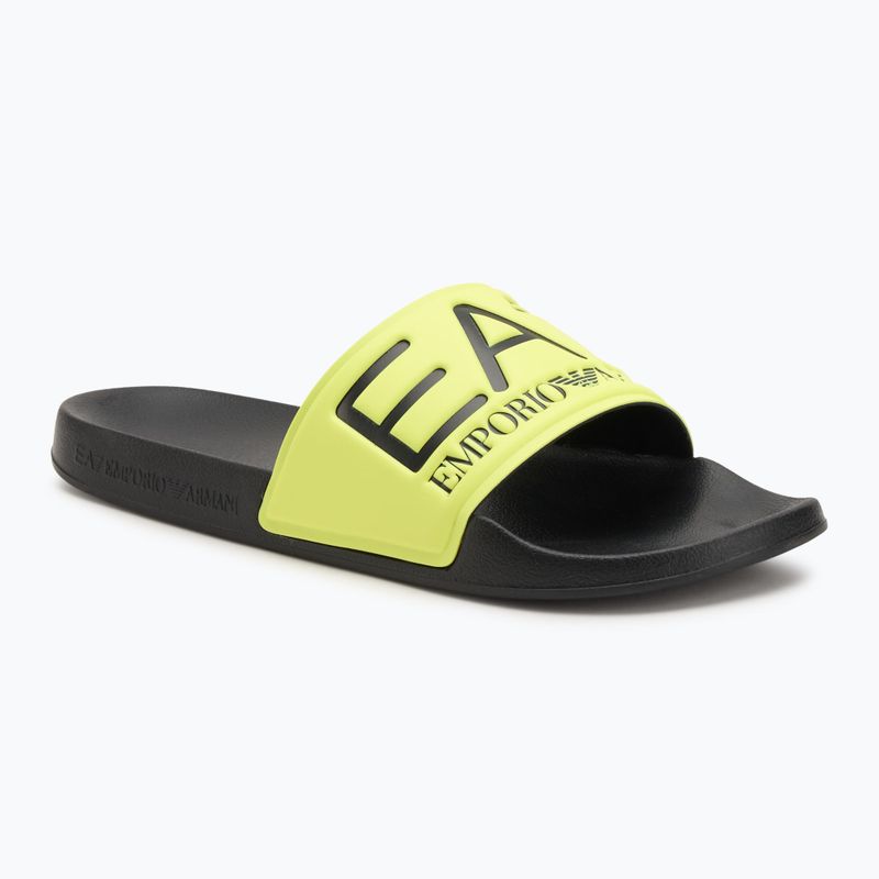 EA7 Emporio Armani Vodné športy Visibility yellow flueo / black žabky