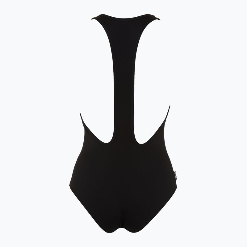 Dámske jednodielne plavky EA7 Emporio Armani Maxi Logo One Piece black 2