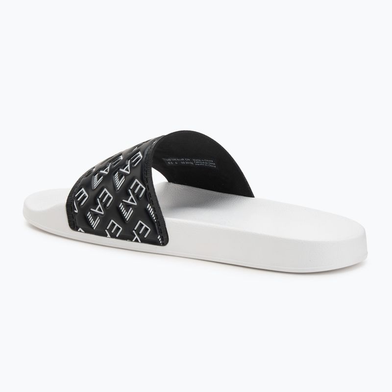 EA7 Emporio Armani Water Sports All Over black / white žabky 3