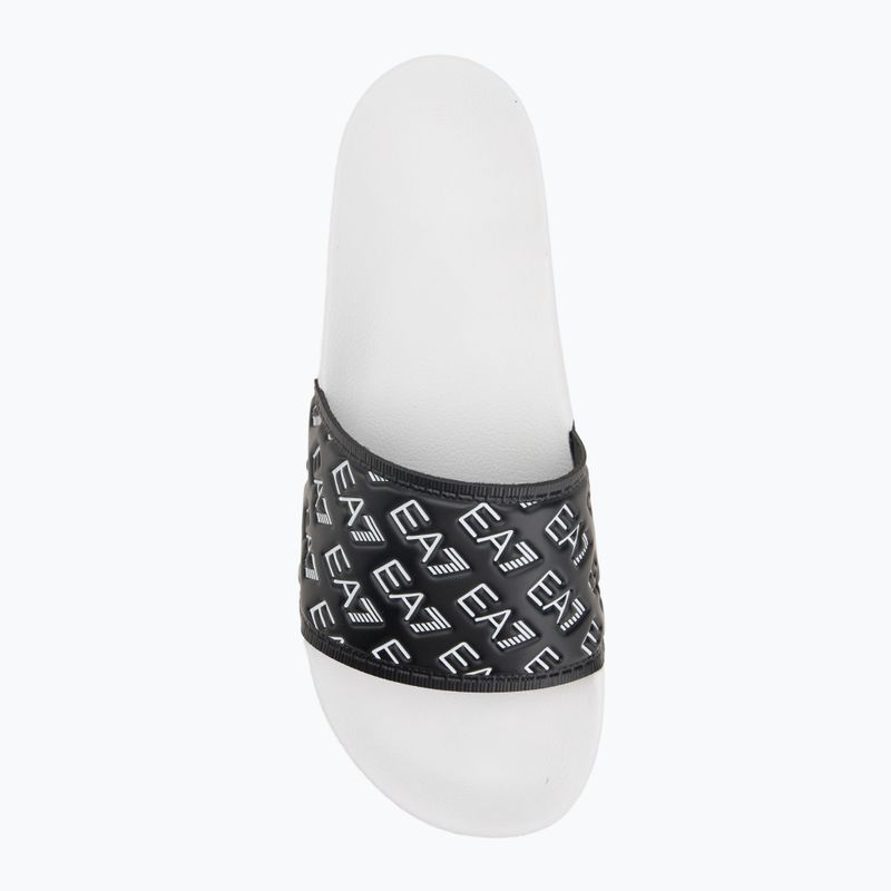 EA7 Emporio Armani Water Sports All Over black / white žabky 5