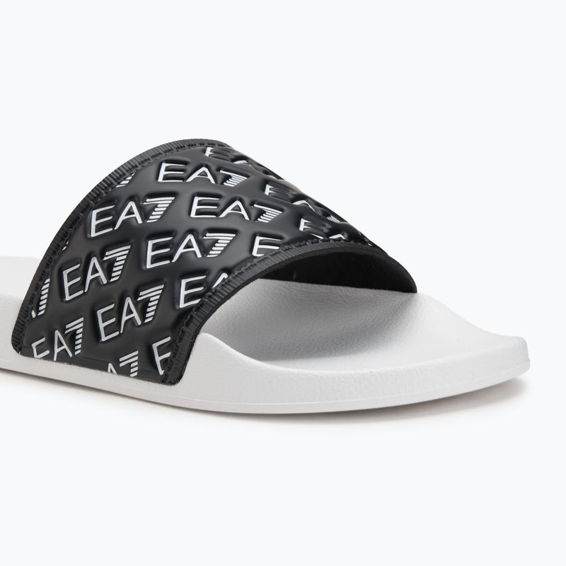 EA7 Emporio Armani Water Sports All Over black / white žabky 7