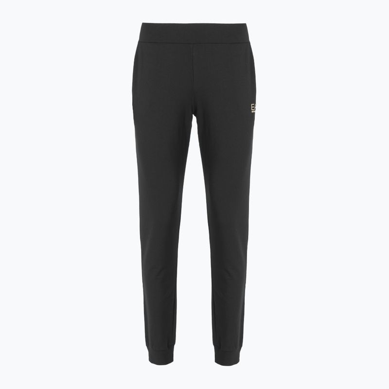 EA7 Emporio Armani Dámska tepláková súprava HO 1/4 Zip black/gold 5