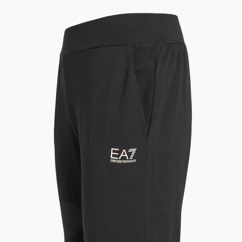 EA7 Emporio Armani Dámska tepláková súprava HO 1/4 Zip black/gold 9
