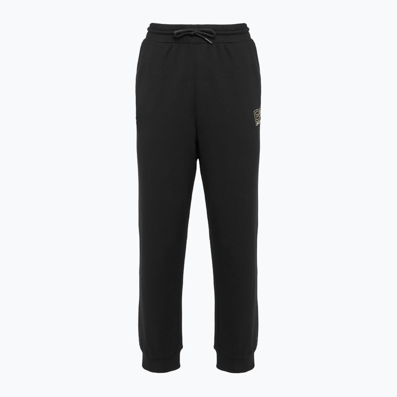 Dámske tepláky EA7 Emporio Armani Train Visibility HO CH FZ black/gold 5
